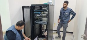 تجهيز مركز بيانات